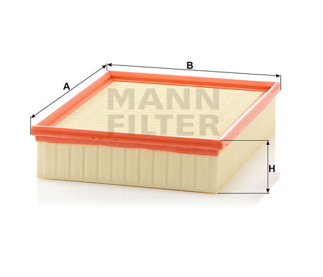 C 26 168/2 air filter element