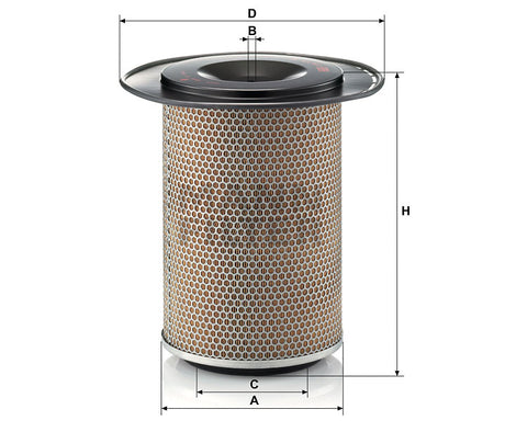 C 26 773 air filter element