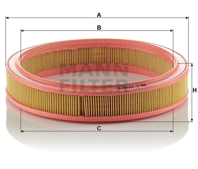 C 2736/2 air filter element