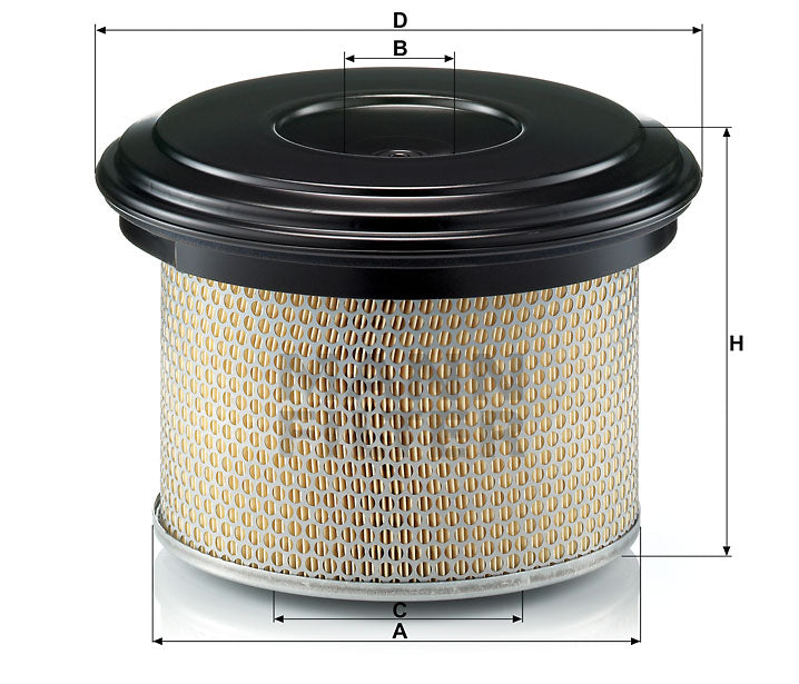 C 27 585/3 air filter element