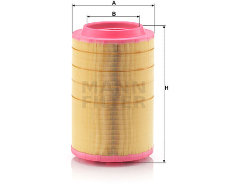 C 27 998/3 air filter element
