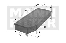 C 28 038 air filter element