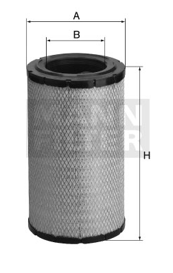 C 28 1238/2 air filter element