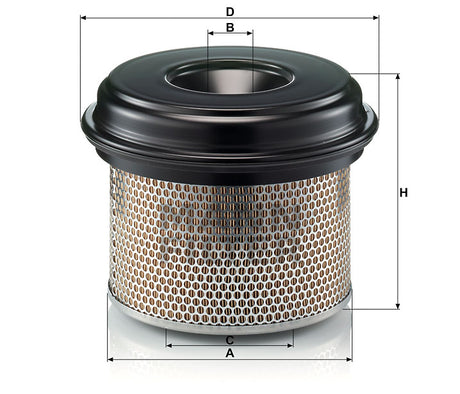 C 28 715 air filter element