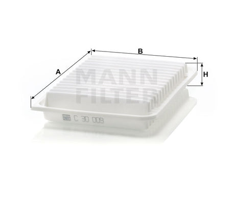 C 30 009 air filter element