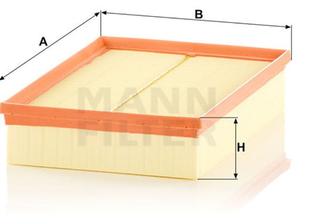 C 30 035 air filter element