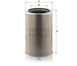 C 30 850/6 air filter element