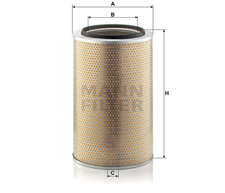 C 30 850/8 air filter element