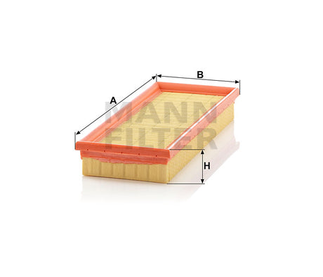 C 3170/1-2 air filter element