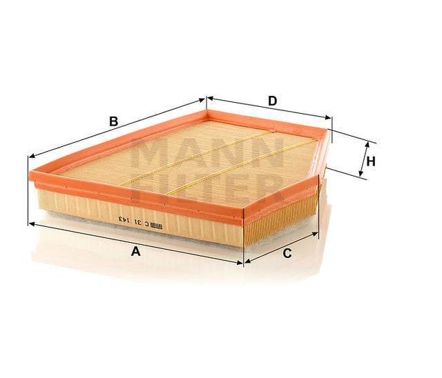 C 31 143 air filter element