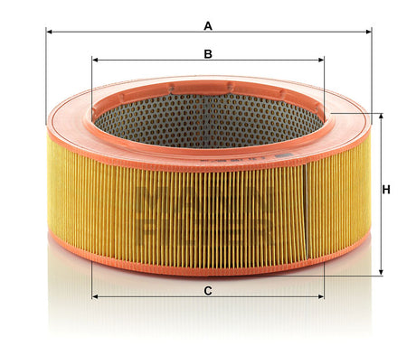 C 31 190 air filter element