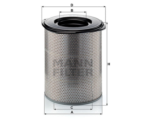 C 32 1500 air filter element