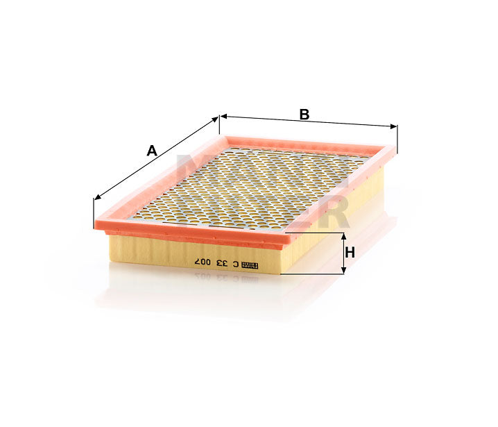 C 33 007 air filter element