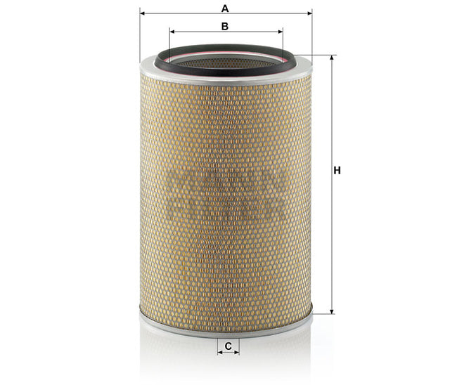 C 33 1465/1 air filter element