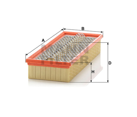 C 34 109/2 air filter element