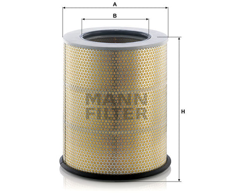 C 34 1500/1 air filter element