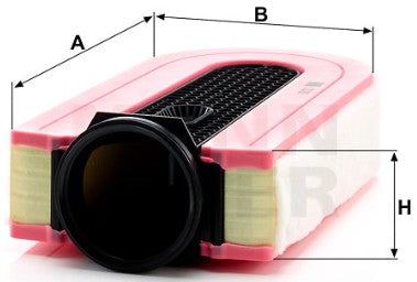C 35 005 air filter element