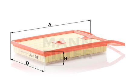 C 35 011 air filter element