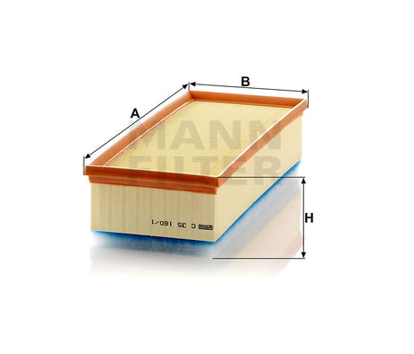 C 35 160/1 air filter element