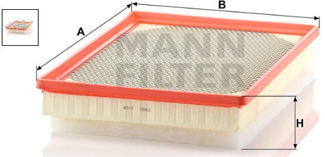 C 36 172 air filter element