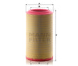 C 37 2680/2 air filter element