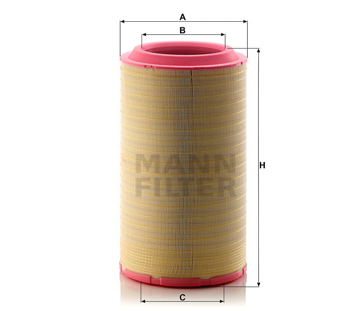 C 37 2680/2 air filter element