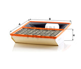 C 40 002 air filter element