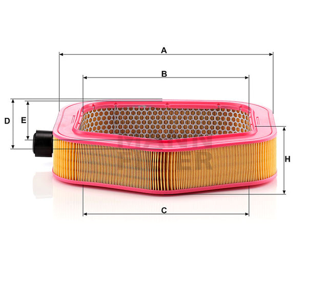 C 40 193 air filter element