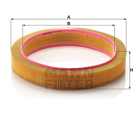 C 41 123 air filter element