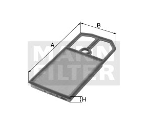 C 49 001 air filter element