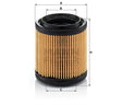 C 710/1 air filter element