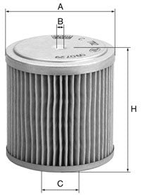 C 711/2 air filter element