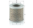 C 75/4 air filter element