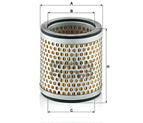 C 89/1 air filter element