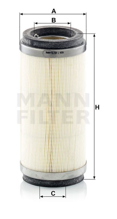 C 9006 air filter element