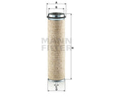 CF 1000 air filter element (secondary)