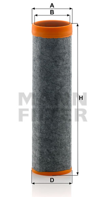 CF 10 001 air filter element (secondary)