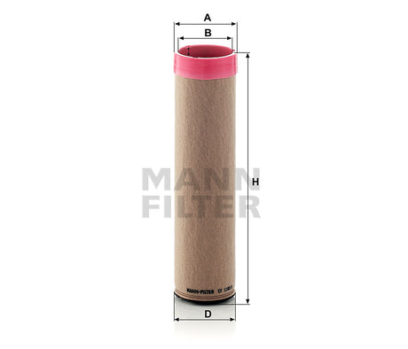 CF 1140/2 air filter element (secondary)