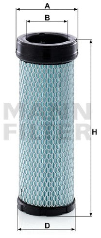 CF 12 004 air filter element (secondary)