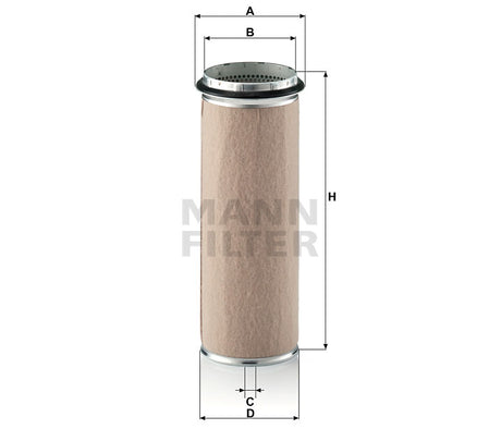 CF 1320 air filter element (secondary)