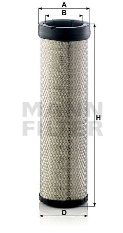 CF 14 002 air filter element (secondary)