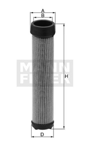 CF 14 135 air filter element (secondary)