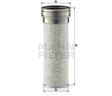 CF 1510/1 air filter element (secondary)