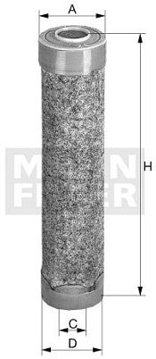 CF 16 001 air filter element (secondary)