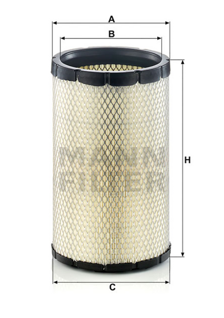 CF 19 021 air filter element (secondary)