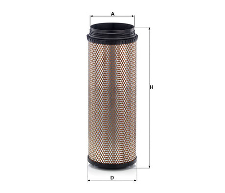 CF 21 160/1 air filter element (secondary)