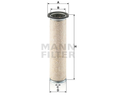 CF 840 air filter element (secondary)