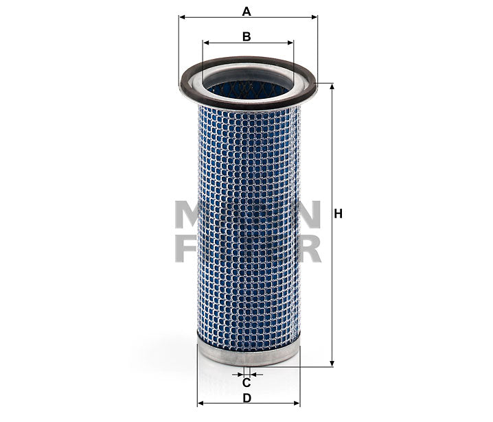 CF 84 x air filter element (secondary)