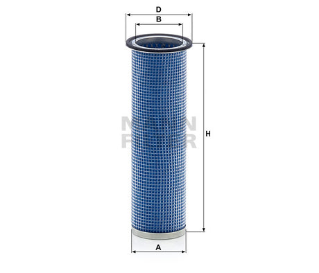 CF 9002 x air filter element (secondary)
