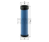 CF 980/2 air filter element (secondary)